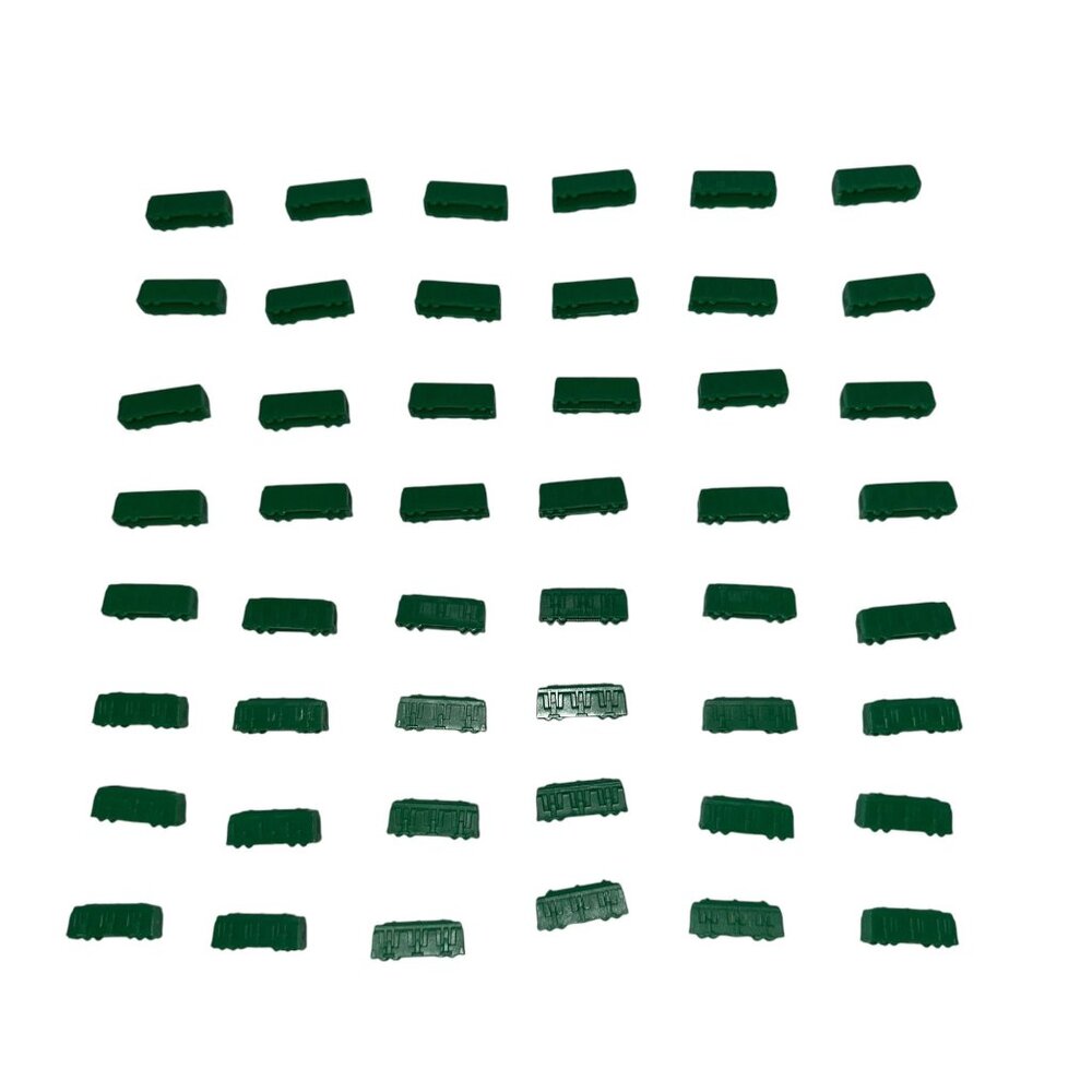 Days of Wonder Ticket to Ride Set of 48 Green Train Cars Replacement Parts